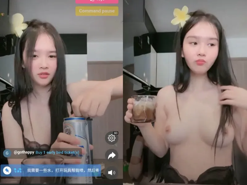 Gái xinh việt live app trung quốc show bướm p2